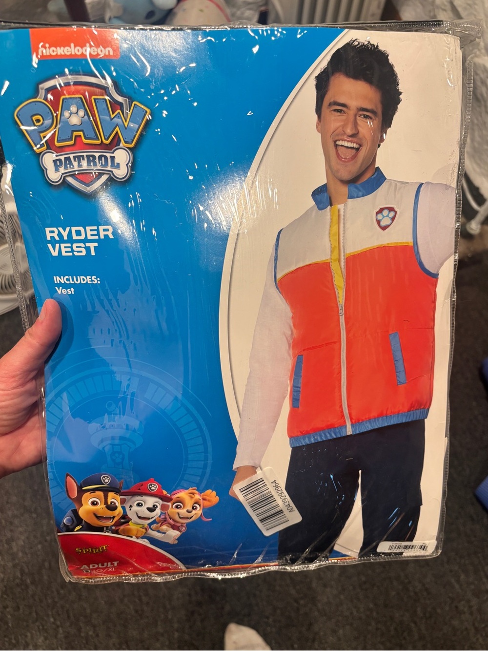 Spirit PAW Patrol Ryder Vest - EUC SIZE L/XL